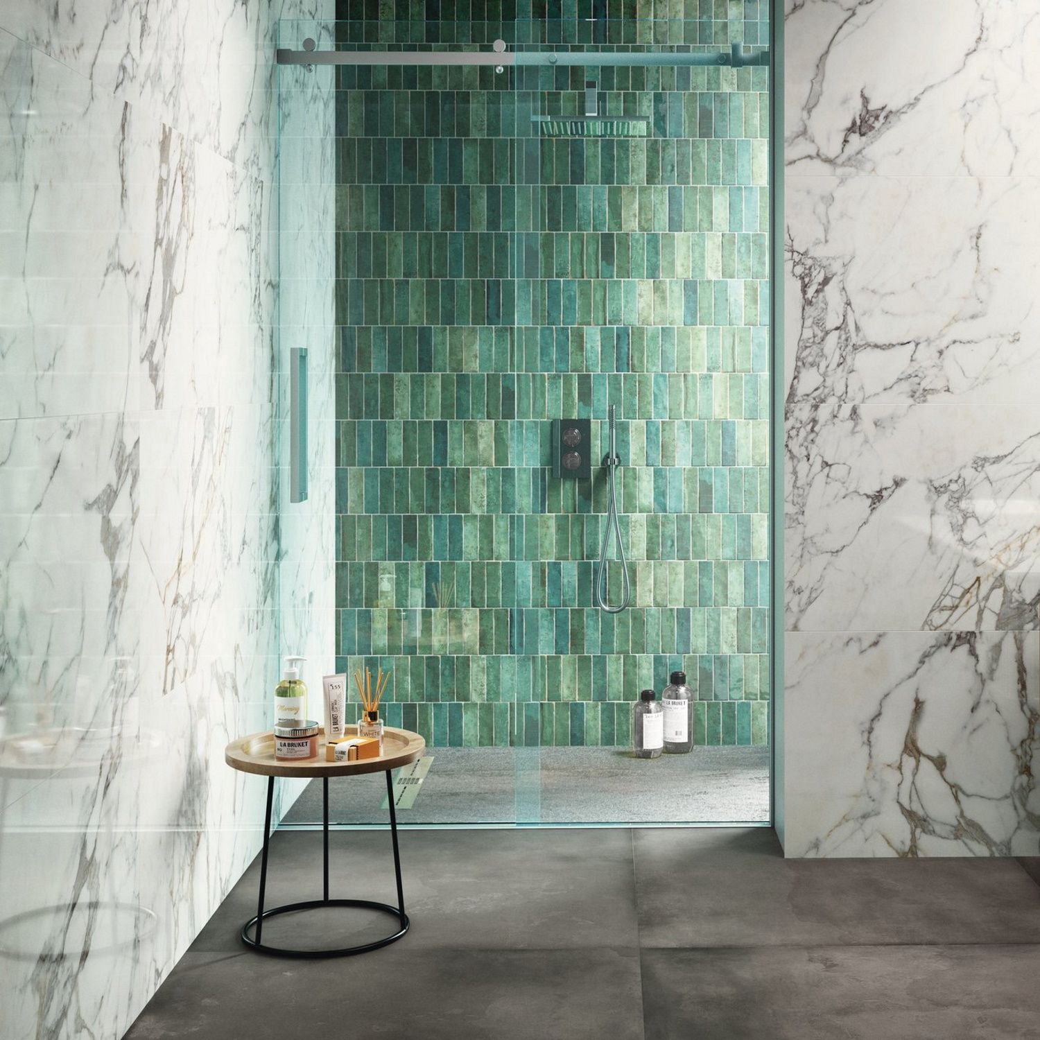 Inspiratiebeeld kleuren en sfeer voor In-Out Living BV